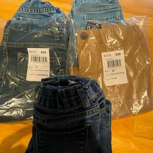 5 pair of jeans
